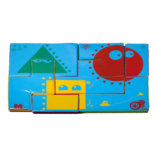 Skum-Tetrix – puslespill med motoriske former