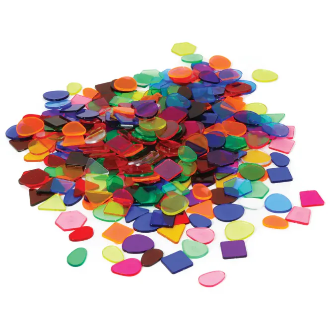 Hovedbilde Gjennomsiktige uregelmessige former – lite ...