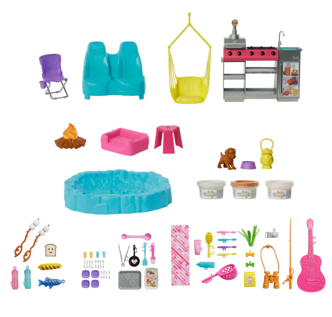 Hovedbilde Barbie Dream Camper - Campingvogn med over 60 ...