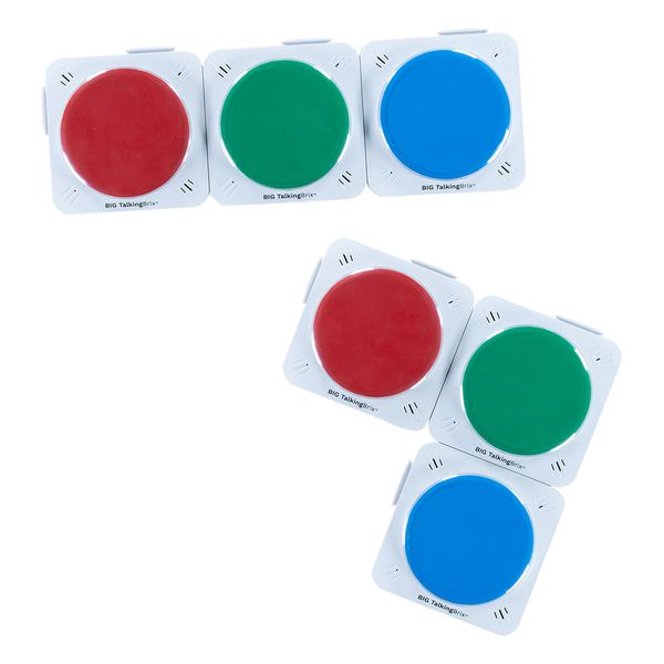 BIG TalkingBrix – sett med 3 store taleklosser (ASK)