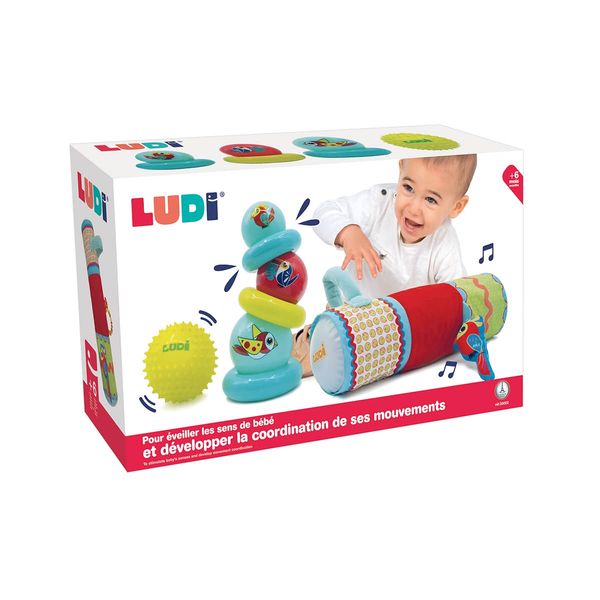 Sensorisk lekesett med baller og ringer