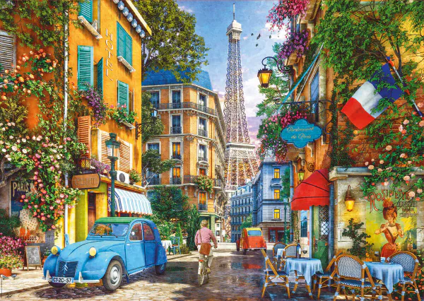 Educa Puslespill 4000 – The Old Streets of Paris