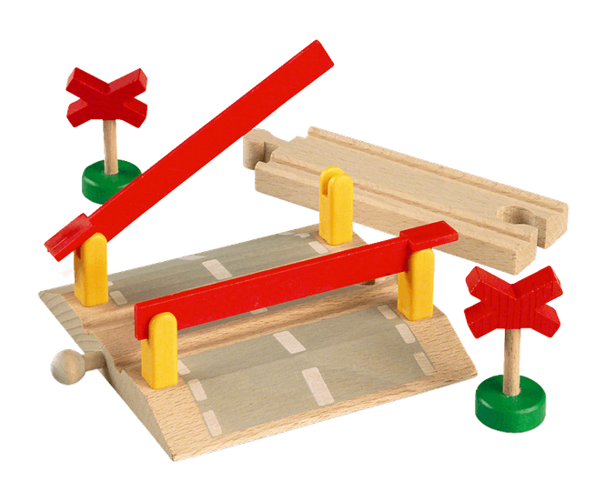 Hovedbilde BRIO® World jernbaneovergang med bommer