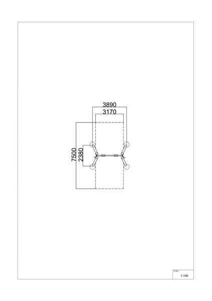 Huske Robinia 6 – dobbelt huskestativ med to flate seter