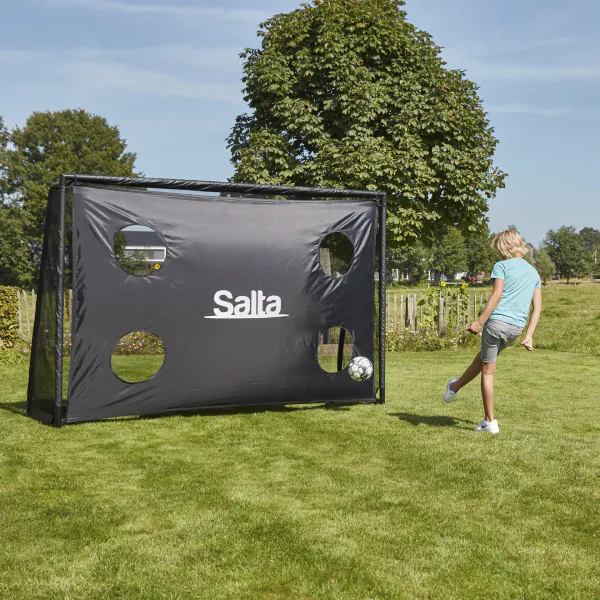 Fotballmål 300 × 200 × 90 cm med målduk