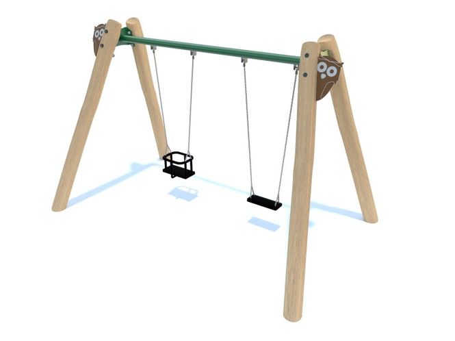 Hovedbilde Huske Robinia 8 – dobbel pendelhuske med ...