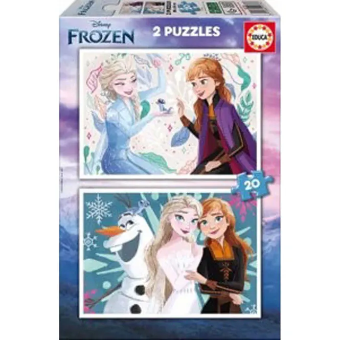 Hovedbilde Educa Puslespill 2 x 20 – Frozen