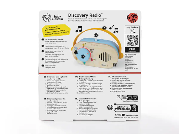 Hape Baby Einstein Læringsradio