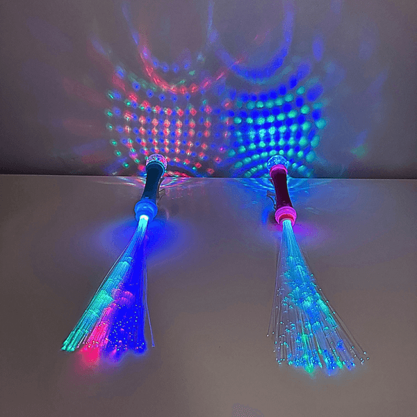Fiberoptisk LED-stav – Fargerik sanseopplevelse (1 stk)