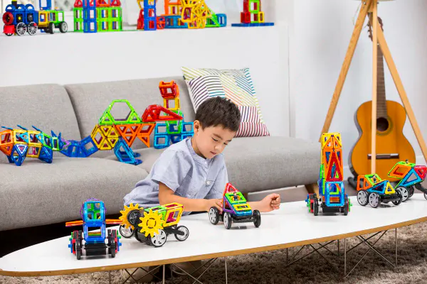 Magformers Transform Vehicle Byggesett – 17 stk