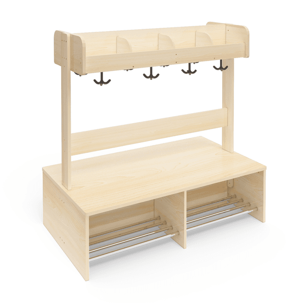 Dobbel Garderobeløsning for 8 Barn