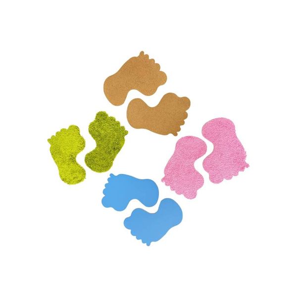 Teksturerte Føtter – Sett med 8 stk