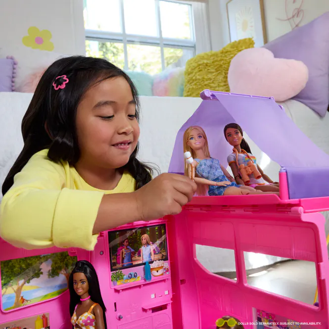 Hovedbilde Barbie Dream Camper - Campingvogn med over 60 ...