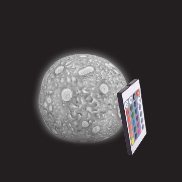 Fargeskiftende Månelampe med Fjernkontroll