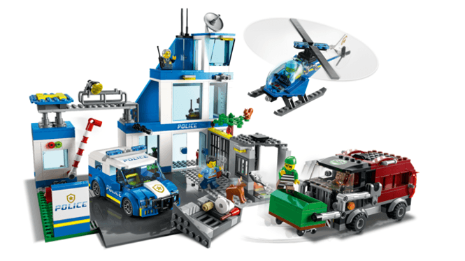 Hovedbilde LEGO® City Politistasjon - 668 deler