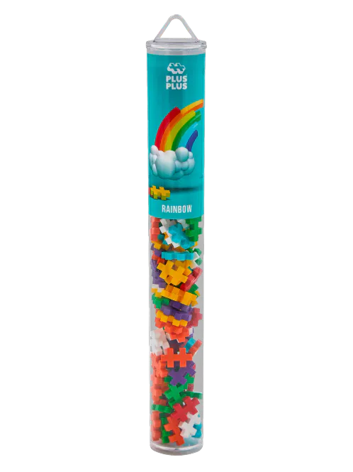 Hovedbilde Plus-Plus Regnbue Fargemiks – 100 stk