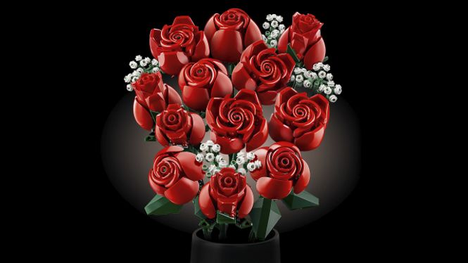 Hovedbilde LEGO® Botanicals Rosebukett - 822 deler
