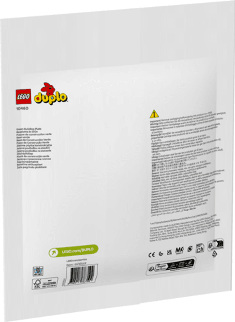 Hovedbilde LEGO® DUPLO grønn byggeplate – 24 × 24 ...