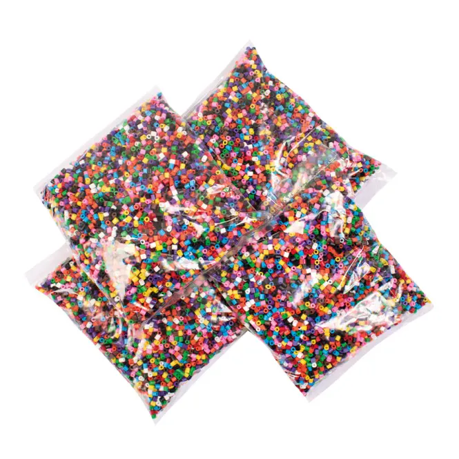 Hovedbilde Strykeperler – 28 000 stk, 10-fargemiks