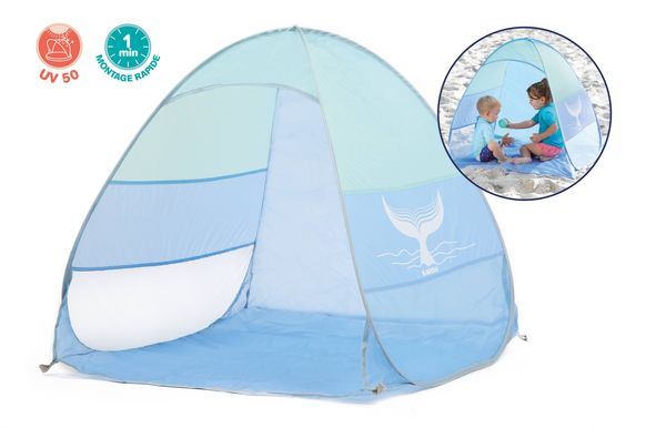 Pop-up telt for bruk på standen