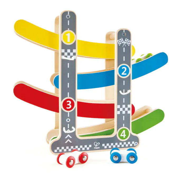 Hovedbilde Hape Flip Bilbane inkl. 3 biler