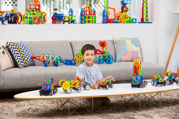 Magformers Transform Vehicle Byggesett – 17 stk