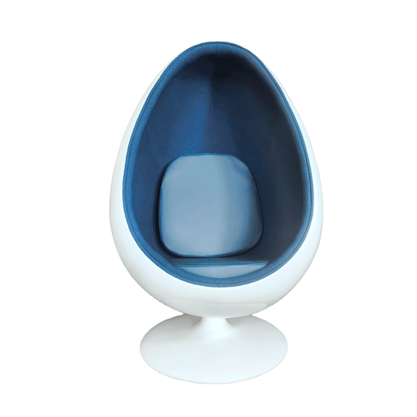 Svingstol (Egg Chair) – Blå, 136 cm