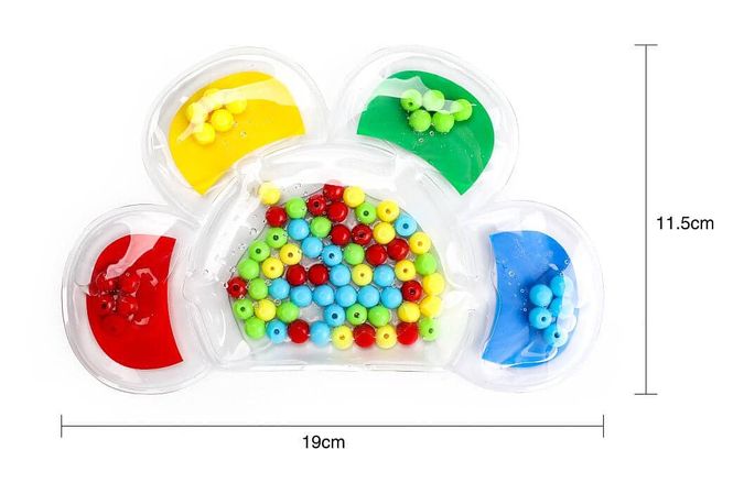 Hovedbilde Fidget-puslespill med blomsterperler