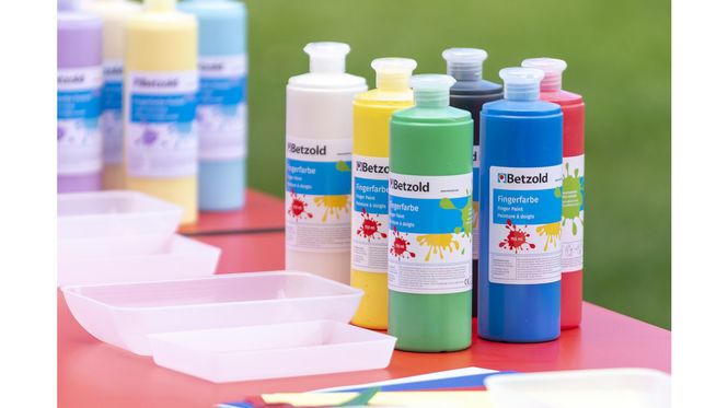 Hovedbilde Fingermaling 6 stk á 750 ml